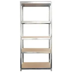 KARAT Schwerlastregal - Bis 1325 kg Traglast - Verzinkt -180 x 90 x 45 cm