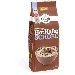 Hot Hafer Schoko Porridge