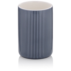 Becher Ava Keramik rauchblau 10,5cm 7,5cmØ