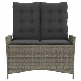 vidaXL Gartenbank 104 x 58 x 93 cm Grau