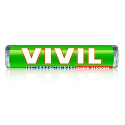 VIVIL® Limette-Minze ohne Zucker Bonbons 28,0 g