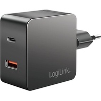 Logilink PA0310, 2-fach (USB-C - USB-S), 4,8A, schwarz