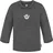 normani Outdoor Sports Baby Merino Longsleeve Taupo in Anthrazit | Gr.: 110/116
