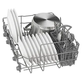 Constructa CP6IS01HKE Einbau-Geschirrspüler (teilintegrierbar, 448 mm breit, Edelstahl)
