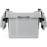 Cemo GmbH Batterie-Sammelbox Polyethylen 400 x 300 x 240 mm grau