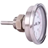 Bratenthermometer Fleischthermometer Barbecue Grill Pit Smoker Grill Thermometer Temperaturanzeige Außenthermometer Edelstahl Ofenthermometer (0 ° C - 120 ° C)