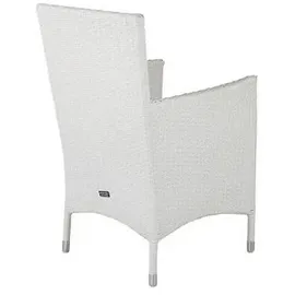 VCM Malin Gartenstuhl 58 x 92 x 65 cm weiß 2 St.