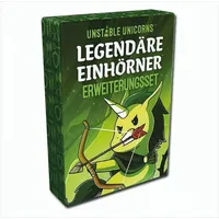Asmodee Unstable Unicorns Legendäre Einhörner Erweiterungsset