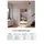 Inova Loft satiniert links 83,4 x 197,2 cm schwarz