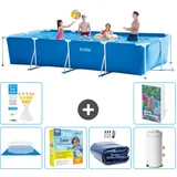 Rechteckiger Frame Pool - 450x220x84 Cm - 7-teilig  S71