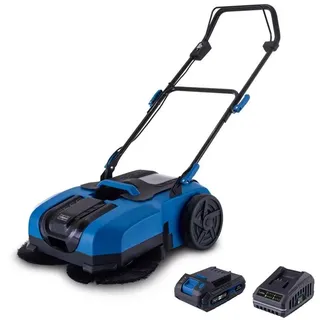 SCHEPPACH 20V Akku-Kehrmaschine C-S610-X – SET S 20V IXES Akku & Ladegerät