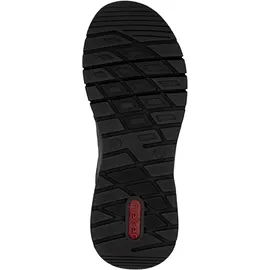 Rieker Slip-On Sneaker Damen Grau/Schwarz 37