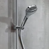 Villeroy & Boch Verve Showers Handbrause 3 Strahlarten chrom