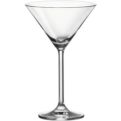 6er Set Leonardo Cocktailglas Daily 260 ml Glas Transparent Klar