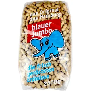 Jumbo Erdnüsse Blauer Elefant 2,5 kg – frisch geröstet, aromatisch & knackig