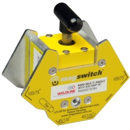 ELMAG MAGSWITCH Magnet-Schweißwinkel-Polklemme 300A - 55473