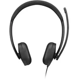 Lenovo VoIP Headset 5000 Schwarz, kabelgebunden, USB-C/A, Microsoft Teams zertifiziert