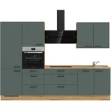 Nobilia Küchenzeile Easytouch II 300 cm grün