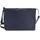 LEONHARD HEYDEN Den Haag Messenger Leder 37 cm Laptopfach blau