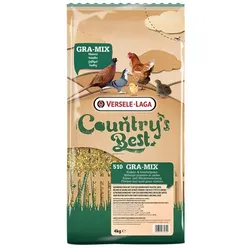 VERSELE-LAGA Country's Best Gra-Mix Chicks&Quail Grain Mix 4kg Mischung mit fein geschreddertem Mais für Hühner und Wachteln