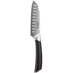 Santokumesser ZYLISS "Comfort Pro", silber (silberfarben, schwarz), Gesamtlänge 26cm Klingenlänge 13cm, Edelstahl, Kochmesser, Deutscher Edelstahl langlebig ergonomisch geformt