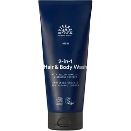Urtekram Haar und Körperreinigungsgel für Männer Bio, 200 ml