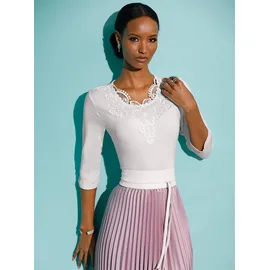 CREATION L Lyocell-Shirt in ecru | Gr.: 46
