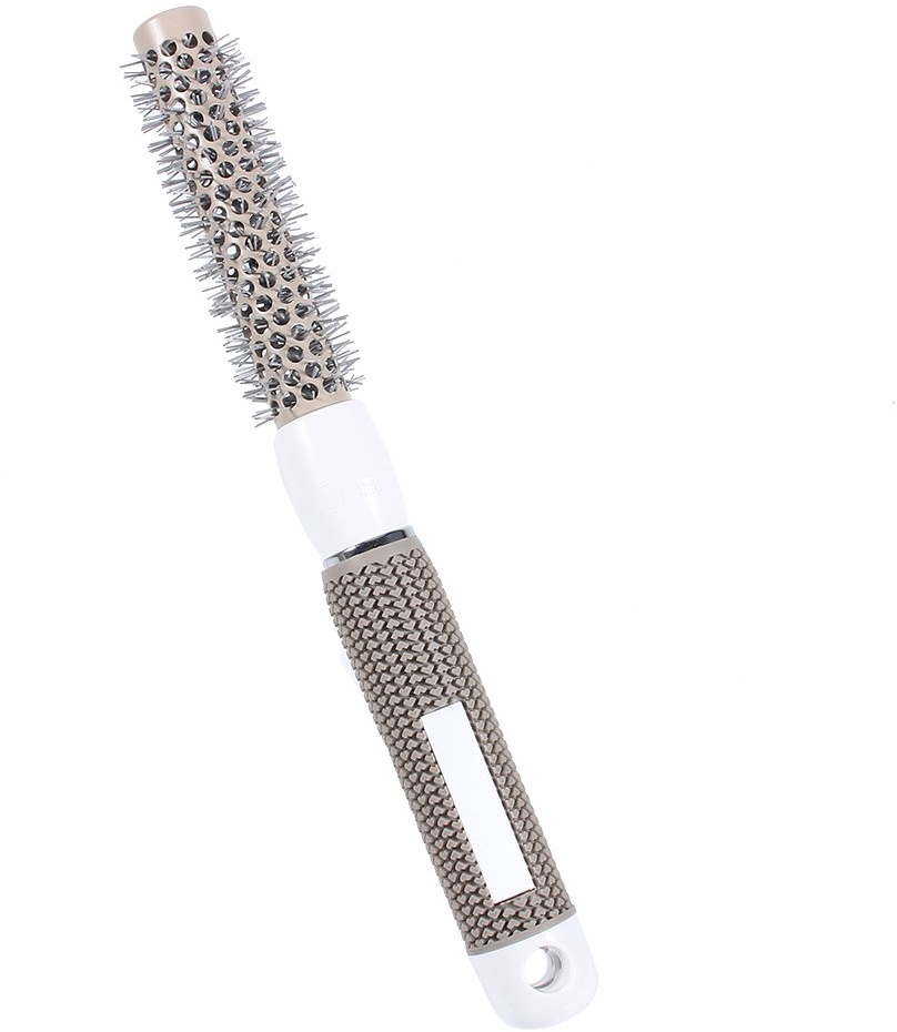 DEWIN Haarbürste, Hitzebeständige Keramik Eisen Rundbürste, Antistatisch Hair Brush Round Haarbürste (19 mm)