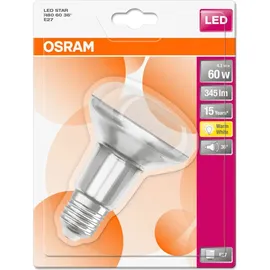 Osram LED-Lampe E27 4,3 W warmweiß