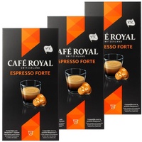 Café Royal Espresso Forte Kaffee Kaffeekapseln Nespresso Kompatibel 30 Kapseln