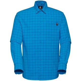 Mammut Lenni Langarmhemd - Glacier Blue / Marine - L