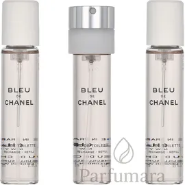 Chanel Bleu de Chanel Eau de Toilette Nachfüllung 3 x 20 ml