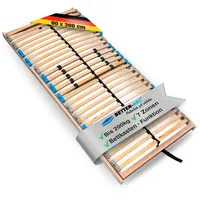 Betten-ABC MaDeRa 7-Zonen-Lattenrost 3 verschiedene Ausführungen, zur Selbstmontage, TÜV