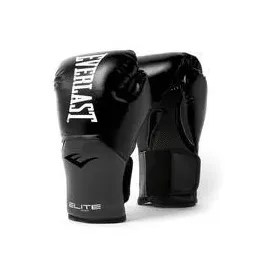 EVERLAST Unisex – Erwachsene Boxhandschuhe Pro Style Elite Glove Handschuhe Schwarz / Grau 8oz