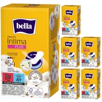 bella Panty Slipeinlagen Intima Plus Normal: ultradünne Slipeinlagen für die Tage dazwischen. 6er Pack (6 x 54 Stück)