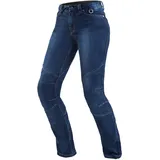 SHIMA Damen Motorrad JEANS Blau, Größe 30