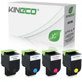 4 Toner kompatibel zu Lexmark CS310 XXL