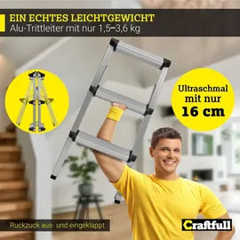 Craftfull Trittleiter CF-131A 2 x 2 Stufen