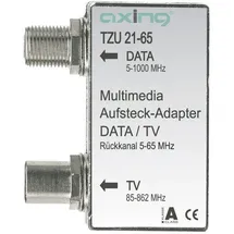 Axing TZU 21-65 Multimedia Aufsteck-Adapter