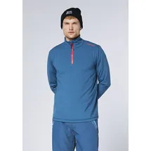 Chiemsee Strickfleece-Pullover Blau L