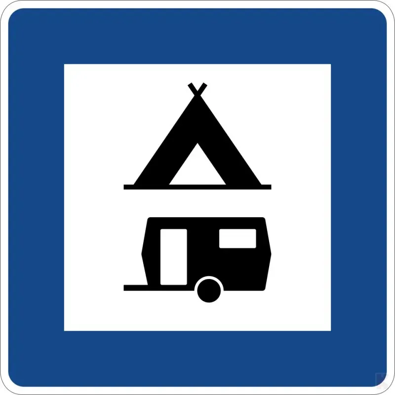 Klemos 2x2 – Verkehrszeichen Zelten 365-60