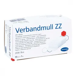 Verbandmull Hartmann 10 cmx1 m zickzack