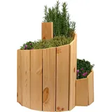 Dobar dobar® Kräuterspirale Massivholz Bausatz