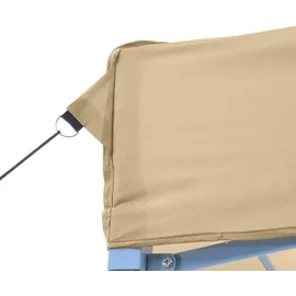 vidaXL Partezelt 1,494 x 2,92 m inkl. 3 Seitenteile Beige