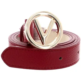 Valentino Runder Gürtel Polyurethan rot 120