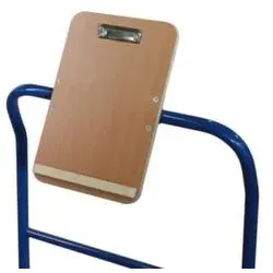 VARIOfit Schreibtafel, Holz für Plattformwagen, DIN A4hoch