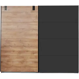 WIMEX Schwebetürenschrank Malmö 225 x 210 x 65 cm Grau