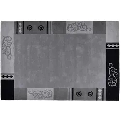 THEKO Teppich   , grau , Wolle , Maße (cm): B: 60 H: 1,4