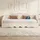 stilvora Schlafsofa Polsterbett 90 x 200 cm Holz/Metall beige
