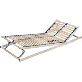 Malie Qualitätsschichtholzrahmen Lattenrost OLYMPUS K+F Kopf- und Fußteil verstellbar 90x190 cm
